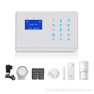 New GSM Anti-Shoplifting Security Alarm System with Capacitive Touch Keypad Design.